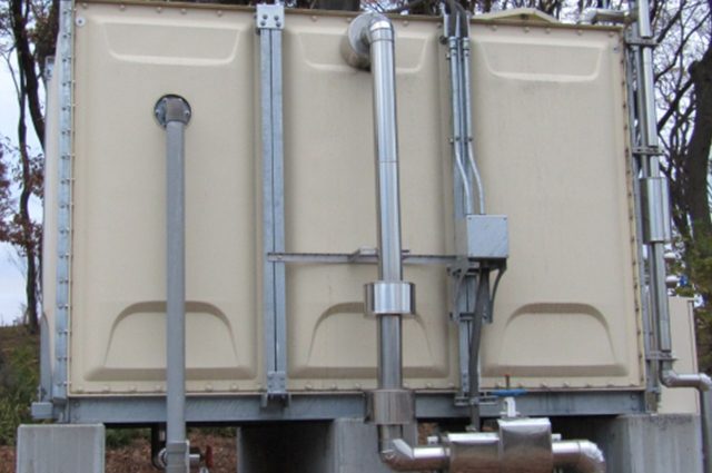 衛生＆効率改善・貯水槽（チラー）のバイオスケール除去