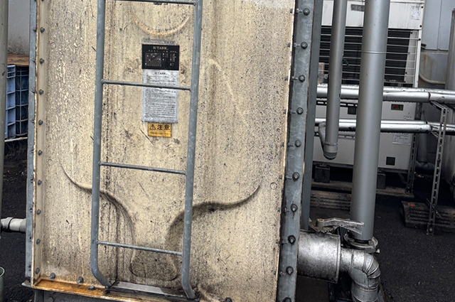 衛生＆効率改善・貯水槽（チラー）のバイオスケール除去