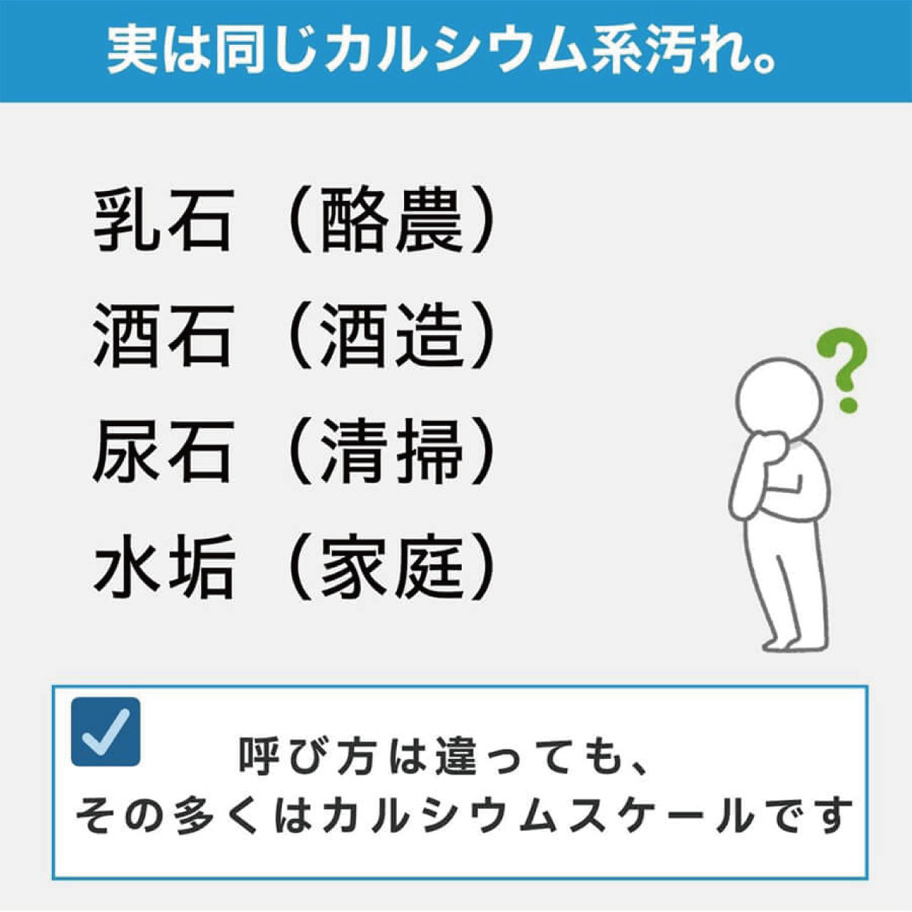 カルシウムスケール溶解剤　カルスケG