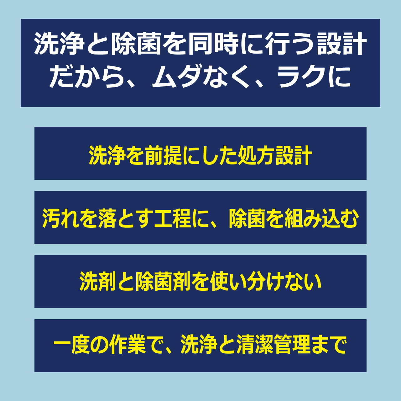 >除菌・洗浄・漂白・脱臭の衛生洗剤ピュアクレンEX