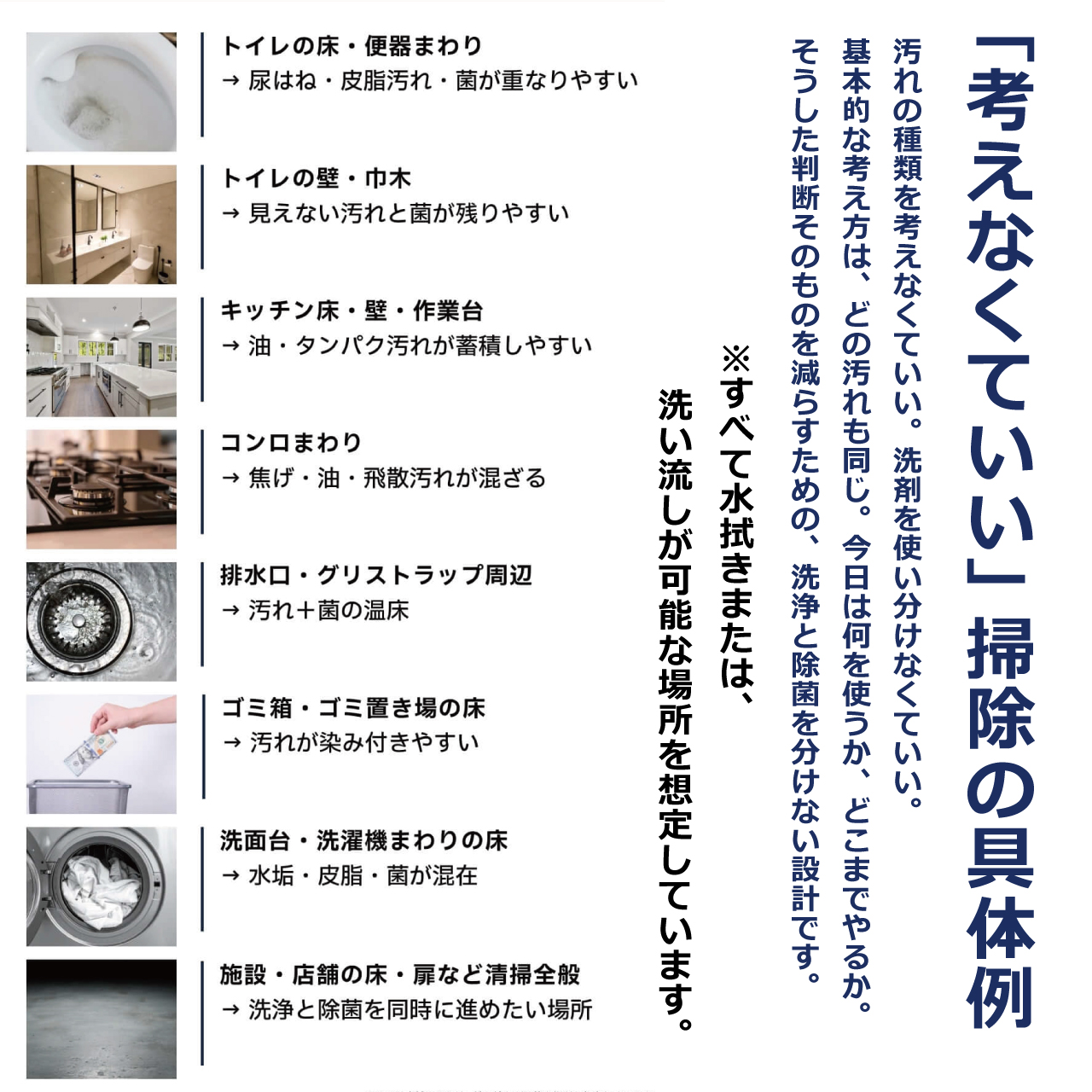 >除菌・洗浄・漂白・脱臭の衛生洗剤ピュアクレンEX